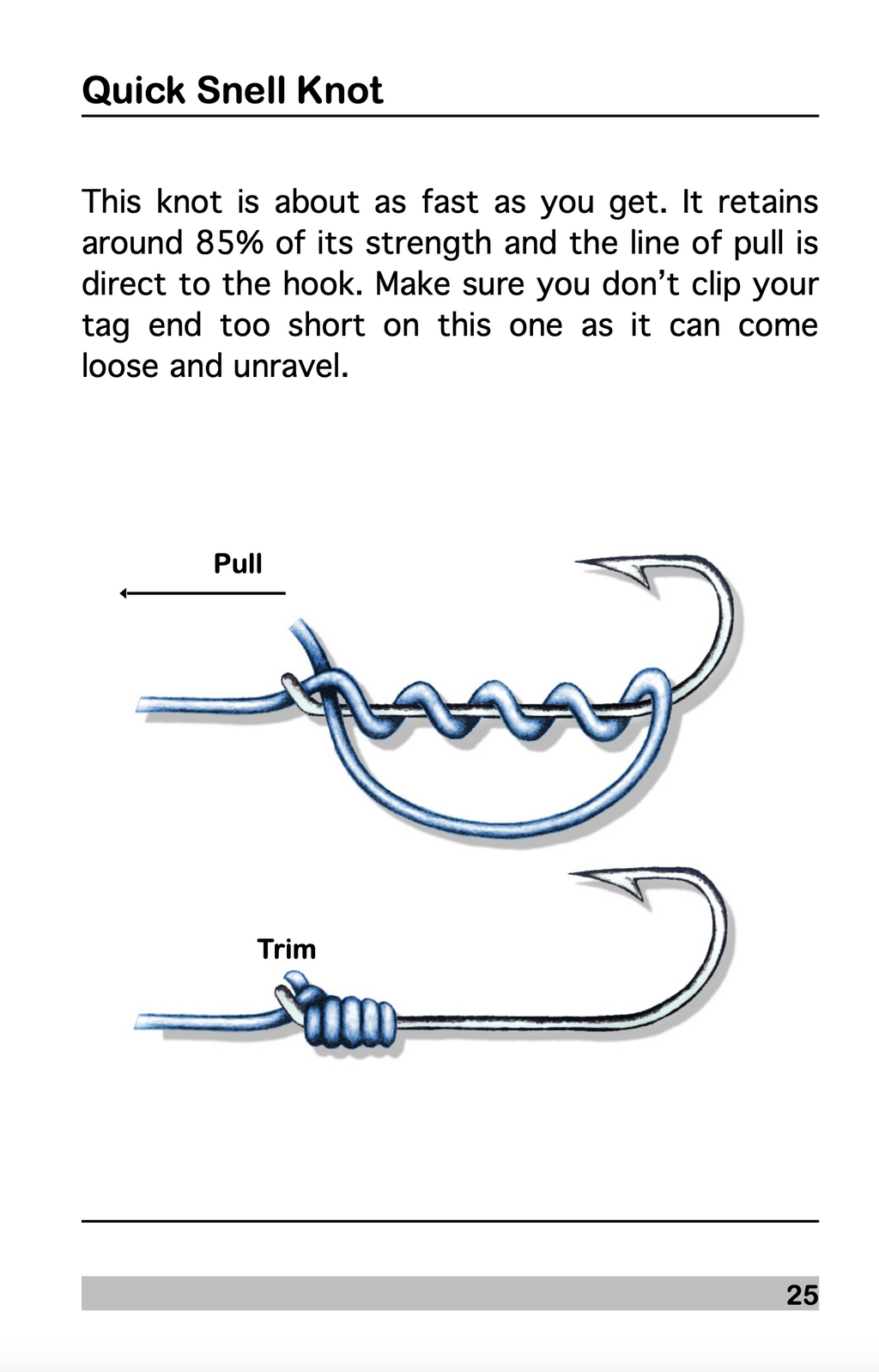 Fishing Knots Made Easy: A Step-by-Step Illustrated Pocket Guide