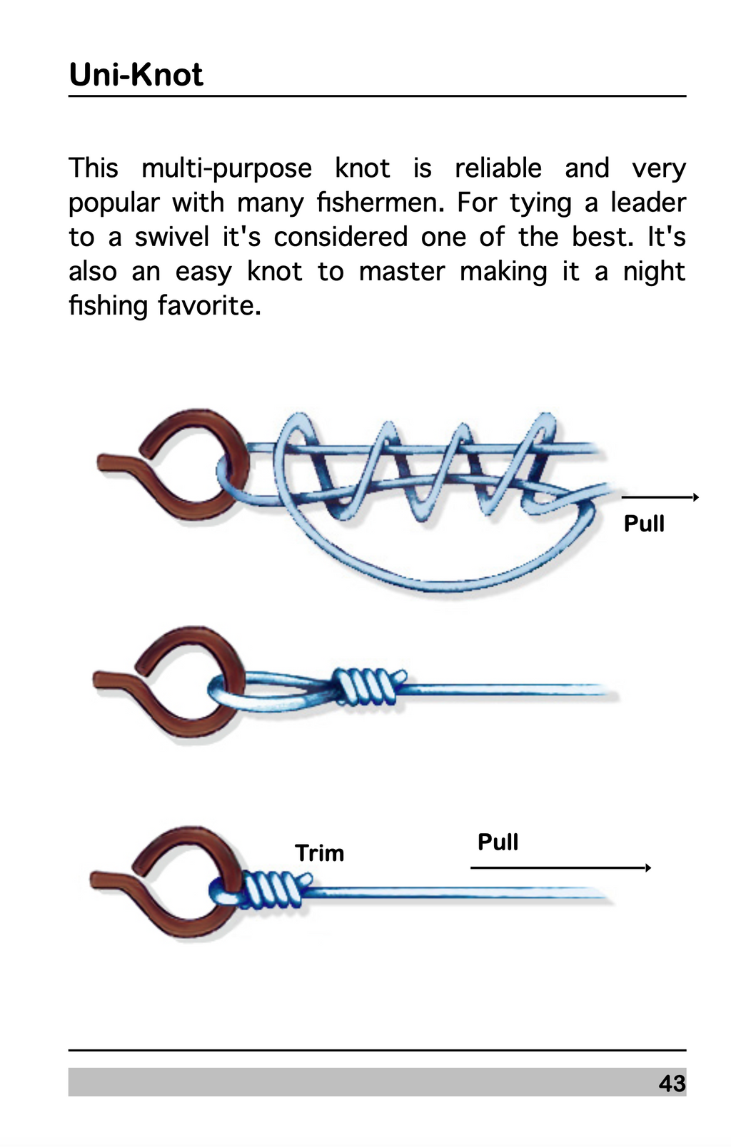 Fishing Knots Made Easy: A Step-by-Step Illustrated Pocket Guide
